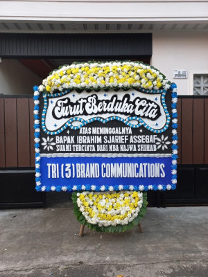 Papan Bunga Duka di Perumnas Way Halim